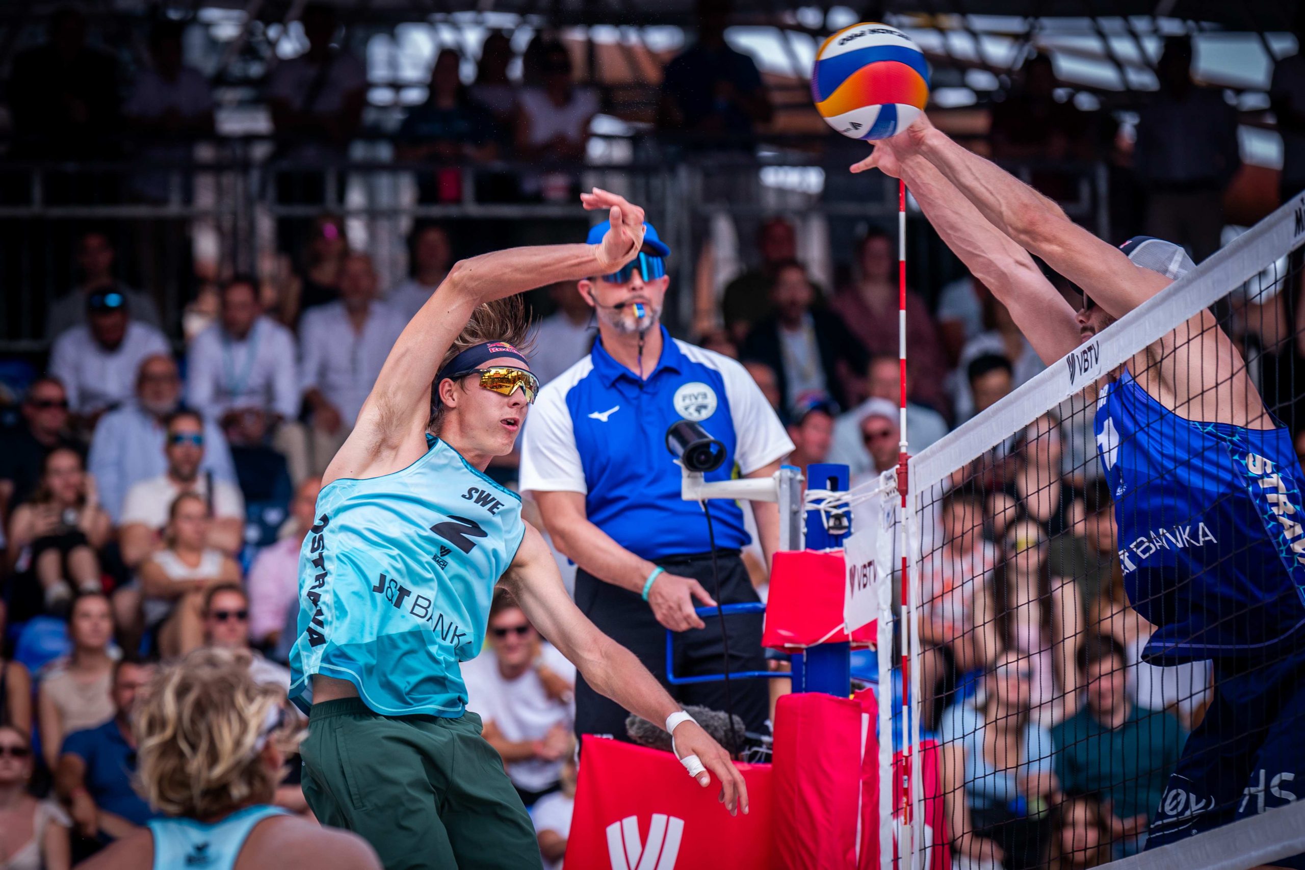Ahman and Hellvig vs Mol and Sorum in Ostrava men final