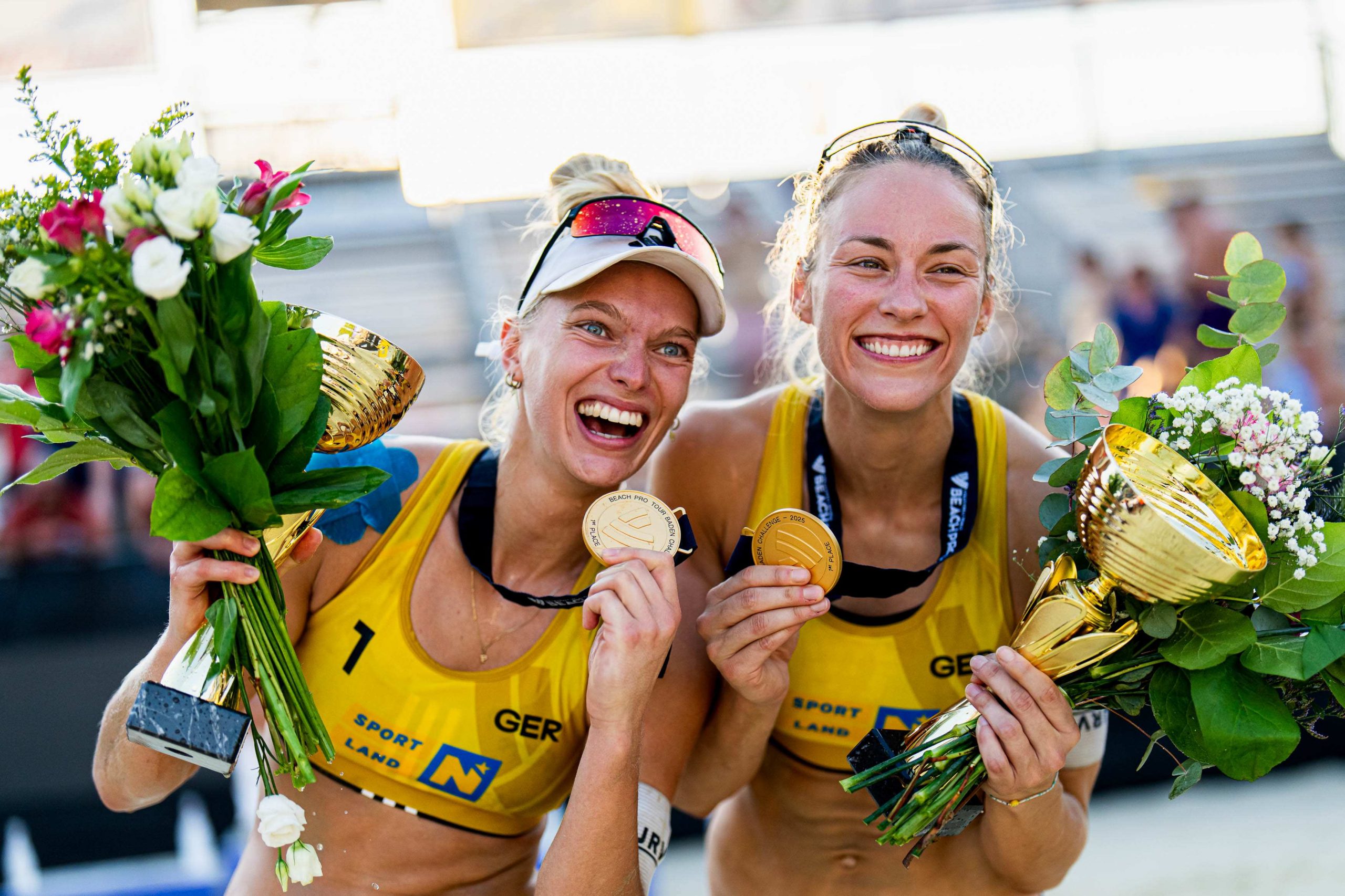 Lippmann and Bock won their first title in just their sixth event as partners