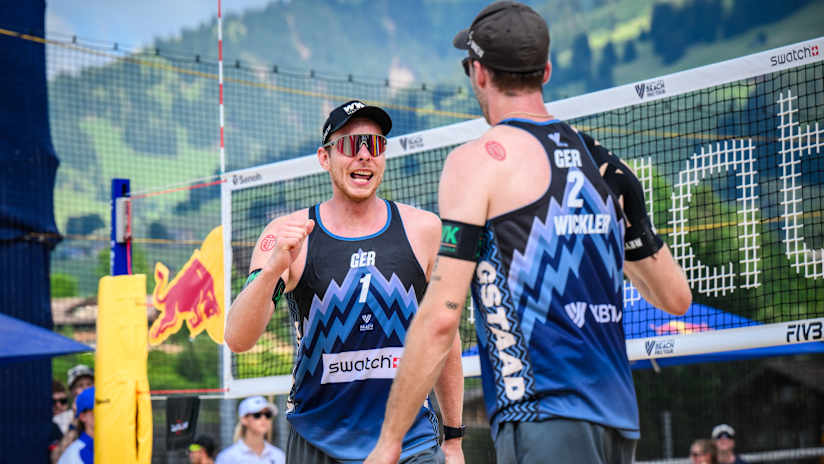 Mol, A./Sørum, C. (NOR) vs. Ehlers/Wickler (GER) - Round of 12